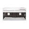 Alaterre Furniture Jasper Twin Junior Loft Bed, White Frame and Green Camouflage Print Bottom Playhouse Tent AJJP00WHATCGN - alternate 7